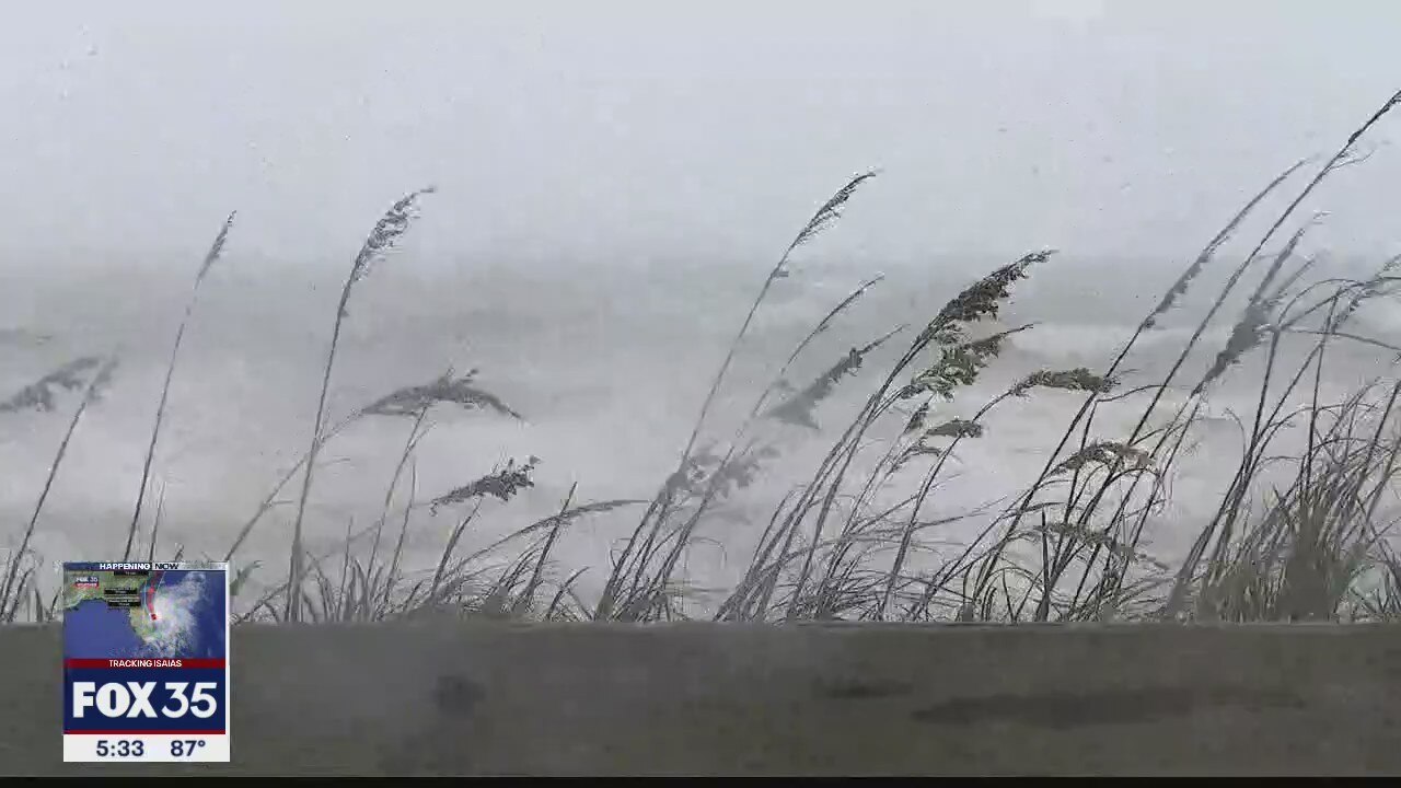 Brevard County beaches feel effects of Isaias