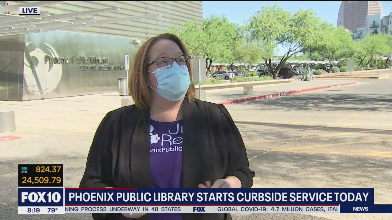Phoenix Public Library begins curbside service
