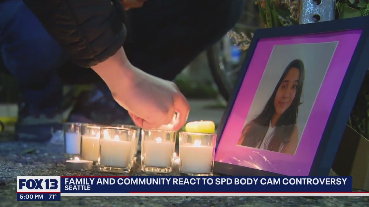 Family, community reacts to Seattle Police body cam controversy