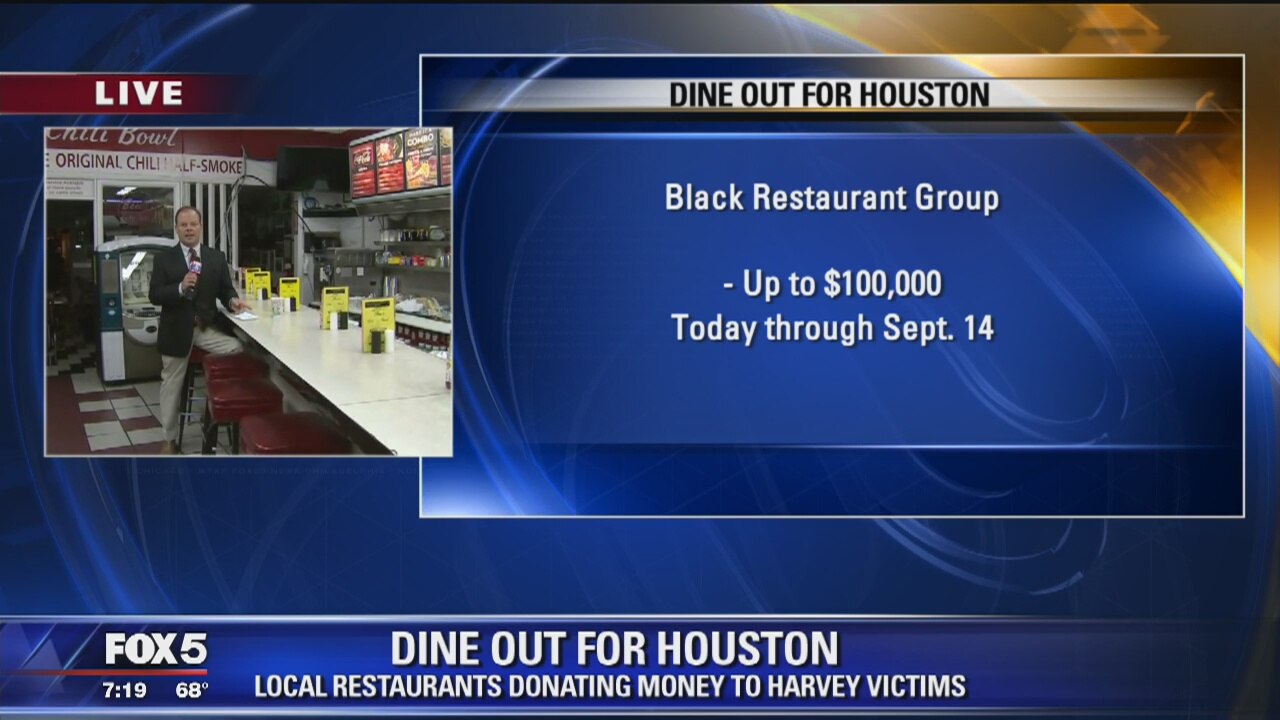 Dine out for Houston