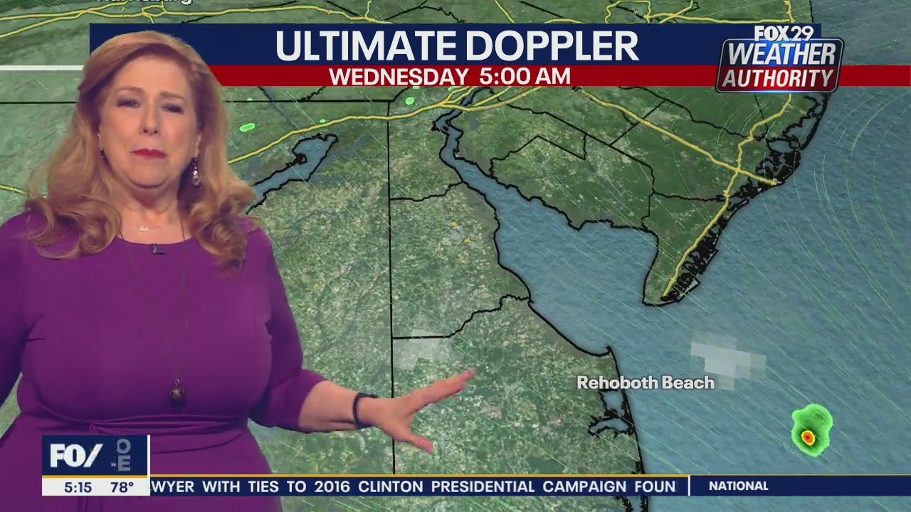 Weather Authority: Wednesday, 5 a.m. update