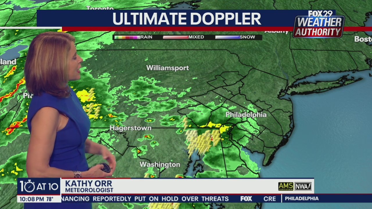Weather Authority: Wednesday, 10 p.m. update
