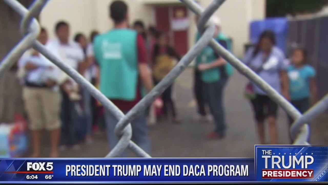 President Trump expected to announce end to Obama-era DACA