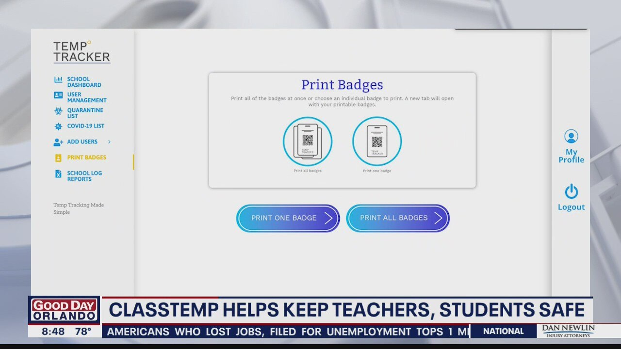 ClassTemp helps keep teachers, students safe