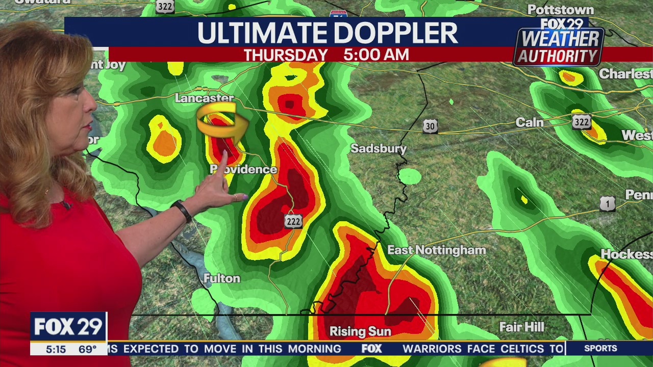 Weather Authority: Thursday, 5 a.m. update