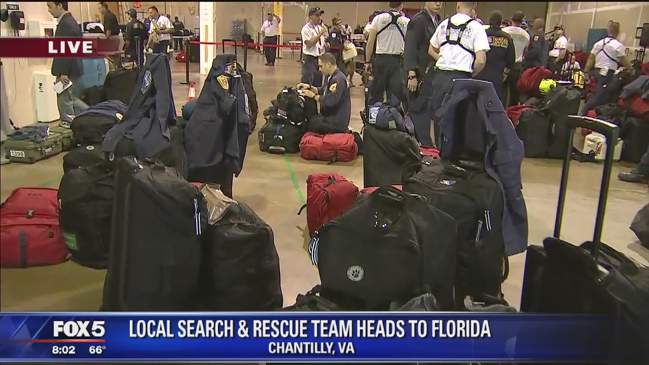 Virginia Task Force 1 activated ahead of Hurricane Irma day after returning from Harvey support