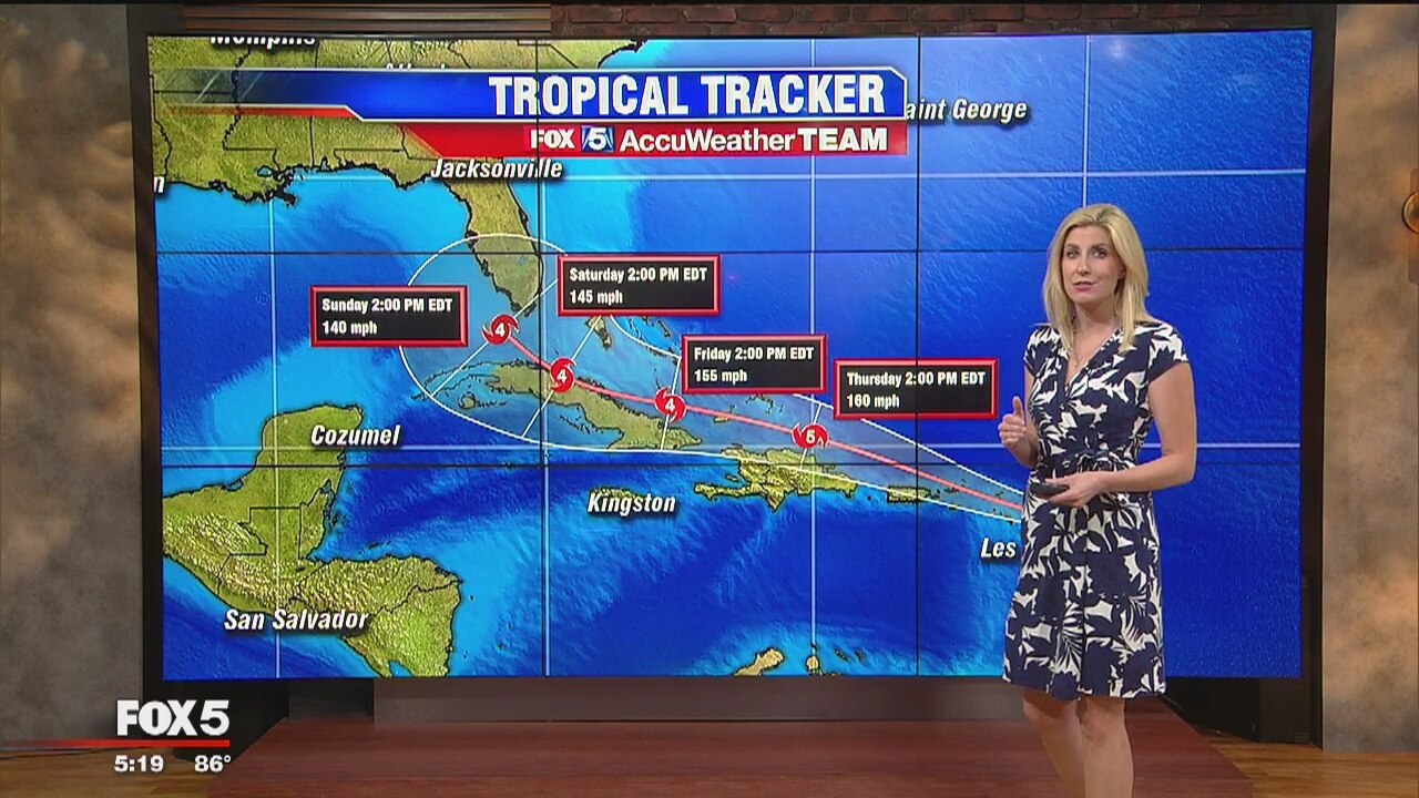 Hurricane Irma reaches Category 5, bearing down on Caribbean