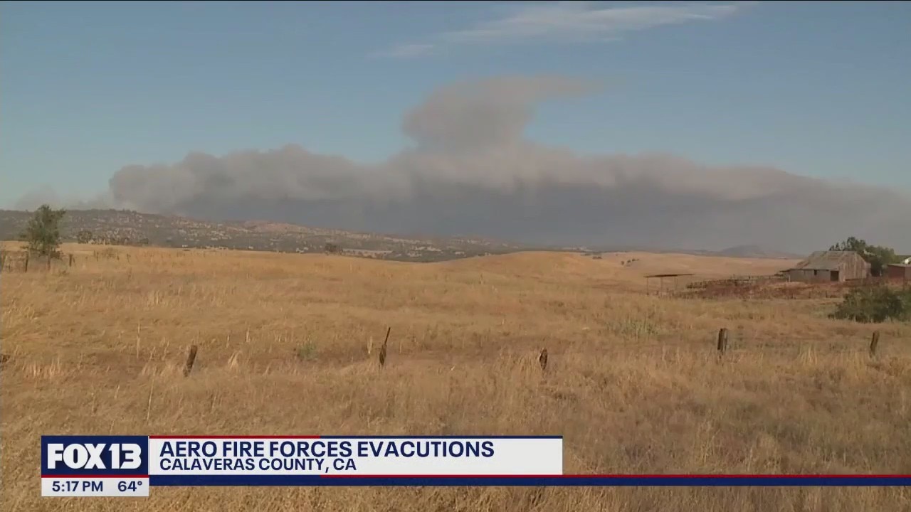 Wildfires force evacuations in California | FOX 13 Seattle