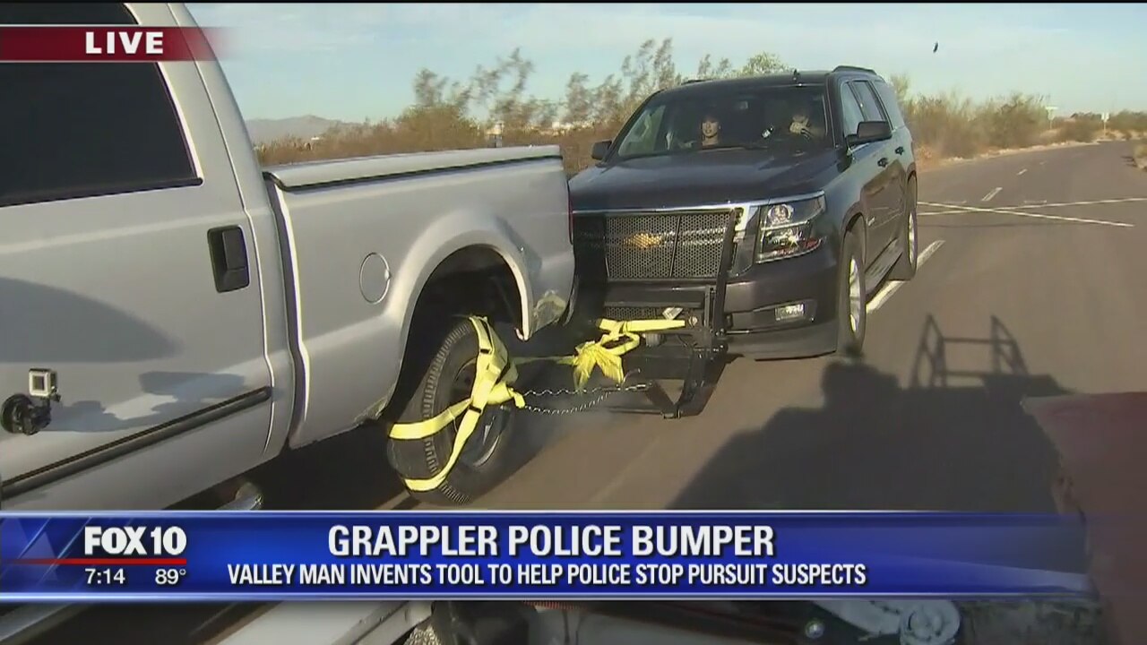 Live Demo: Grappler police bumper