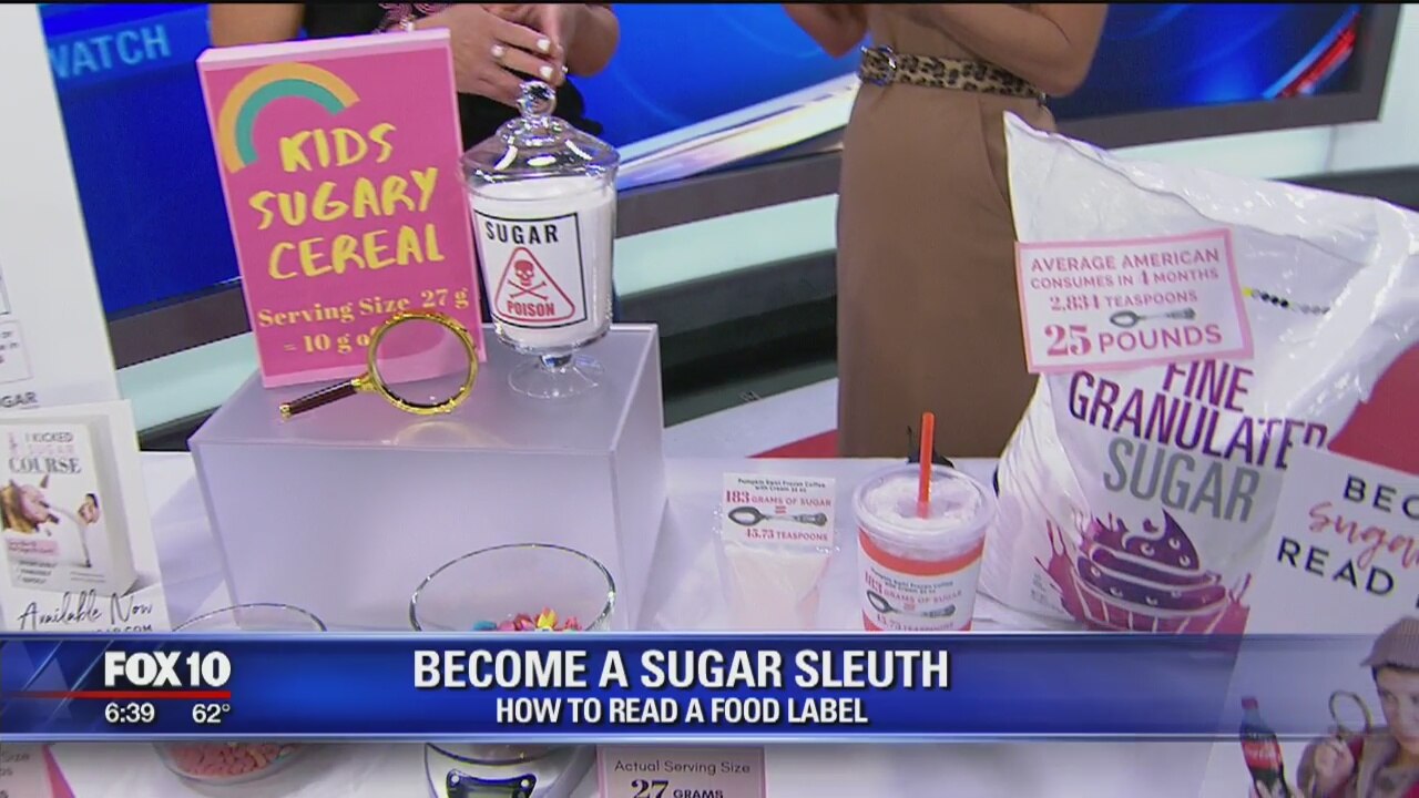 Become a Sugar Sleuth: How to read a food label