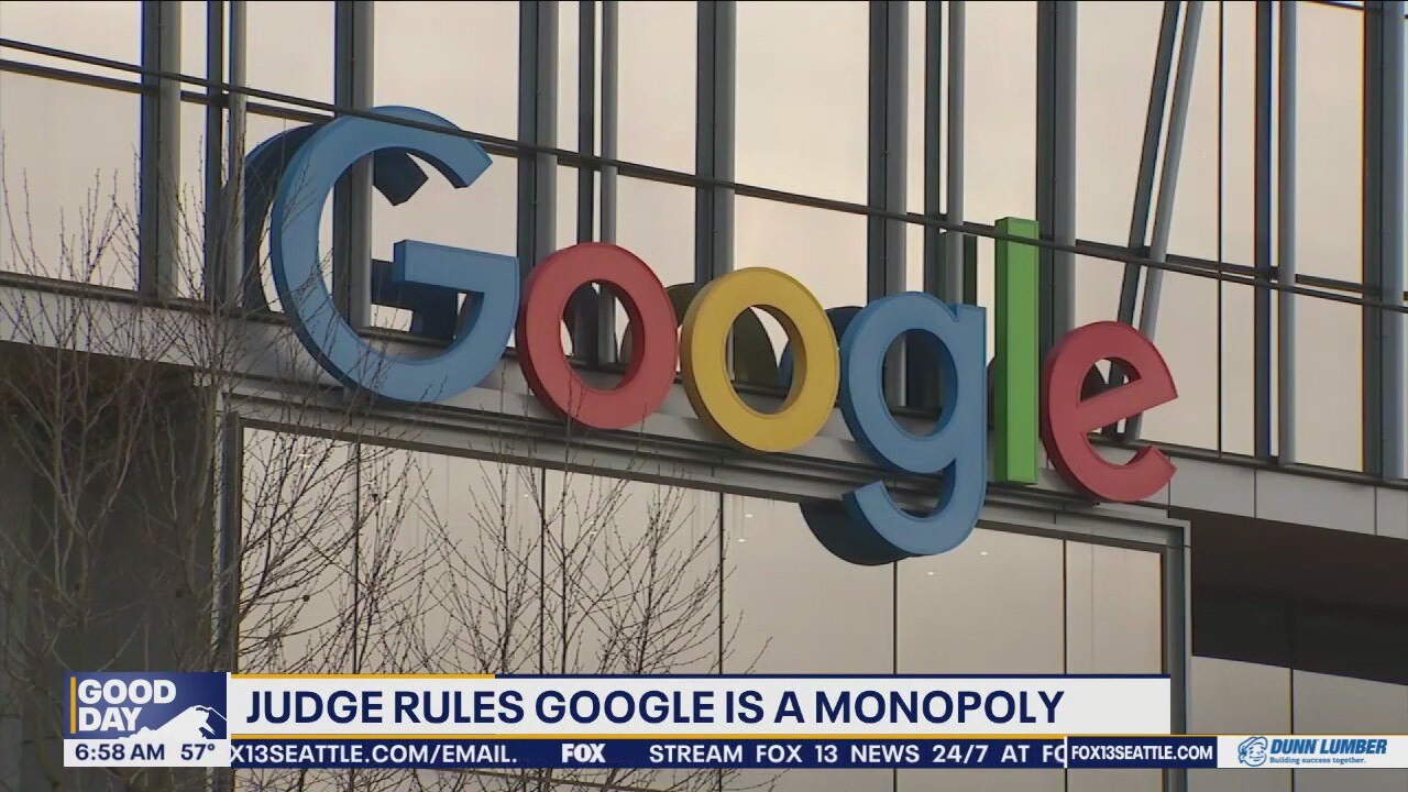 Judge rules Google is a monopoly
