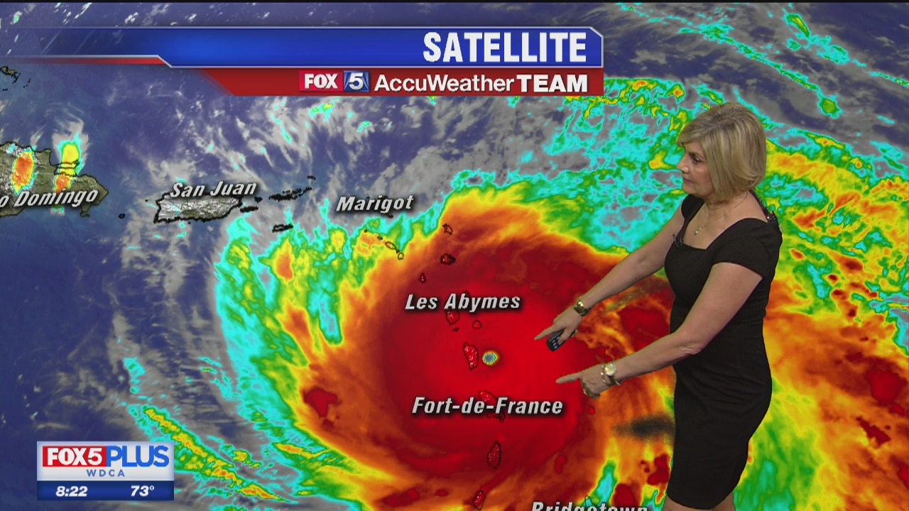 Hurricane Maria strengthens to Category 5