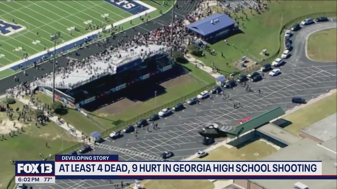 At least 4 dead, 9 hurt in Georgia high school shooting | FOX 13 Seattle