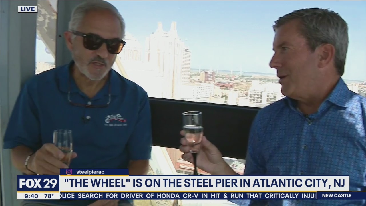 Enjoy stunning views on The Wheel in Atlantic City