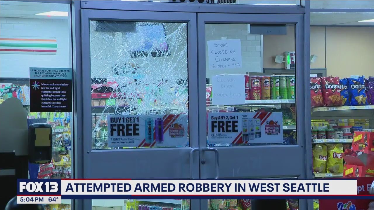 Attempted armed robbery in West Seattle | FOX 13 Seattle