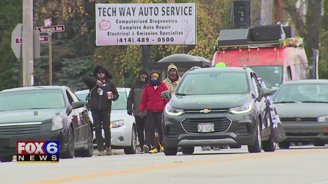 Activists trek from Kenosha to Milwaukee to encourage early voting