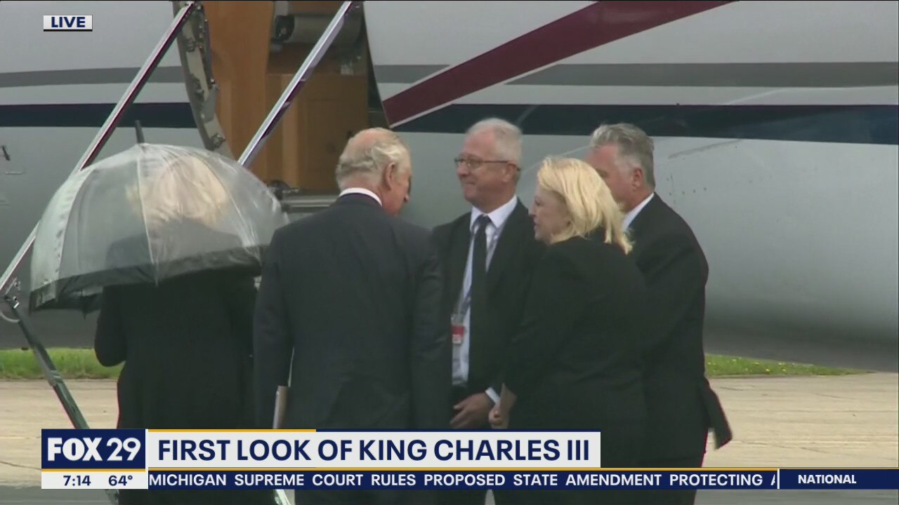 King Charles III steps out on first day as Britain's new ruler