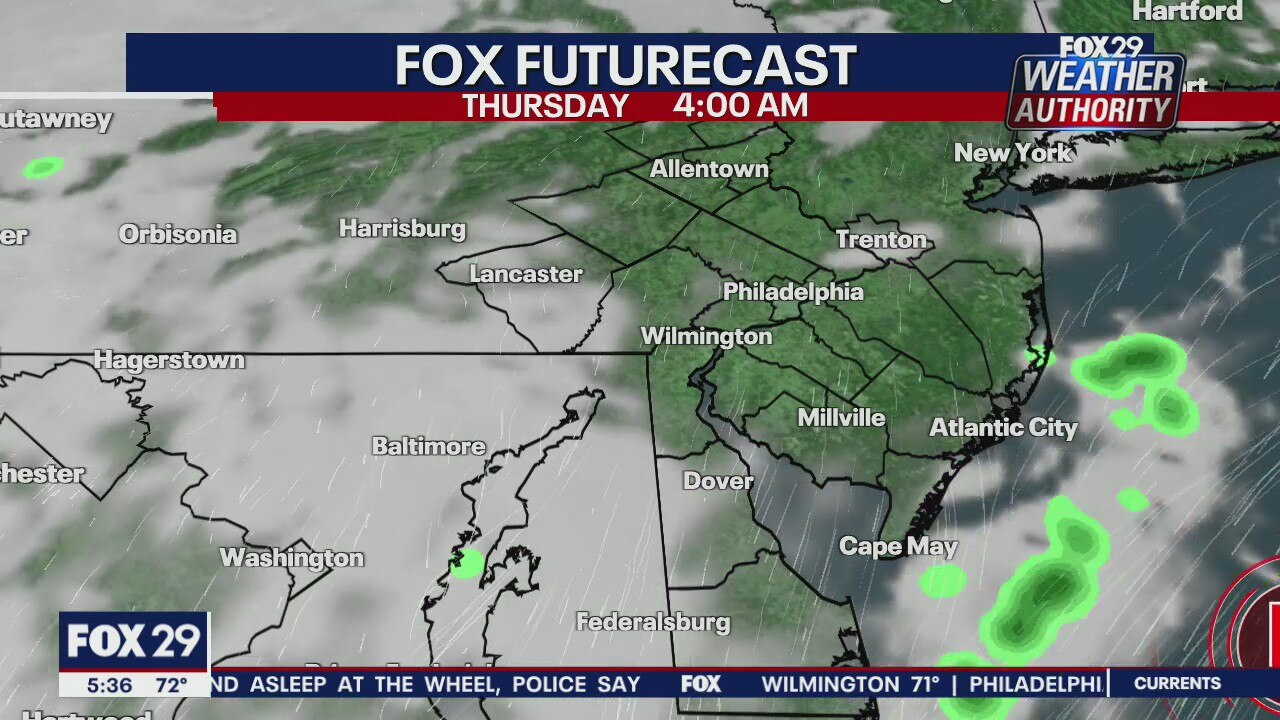 Weather Authority: 5 p.m. Wednesday forecast