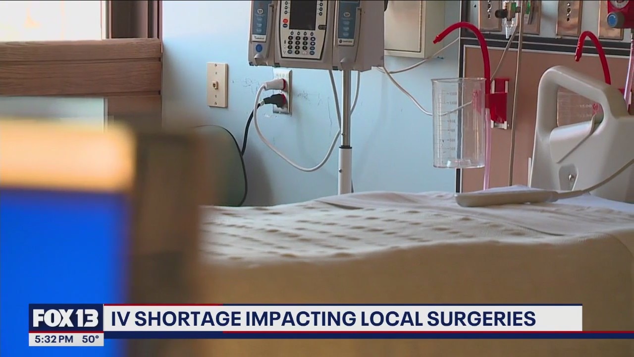 IV shortage impacting surgeries in western WA