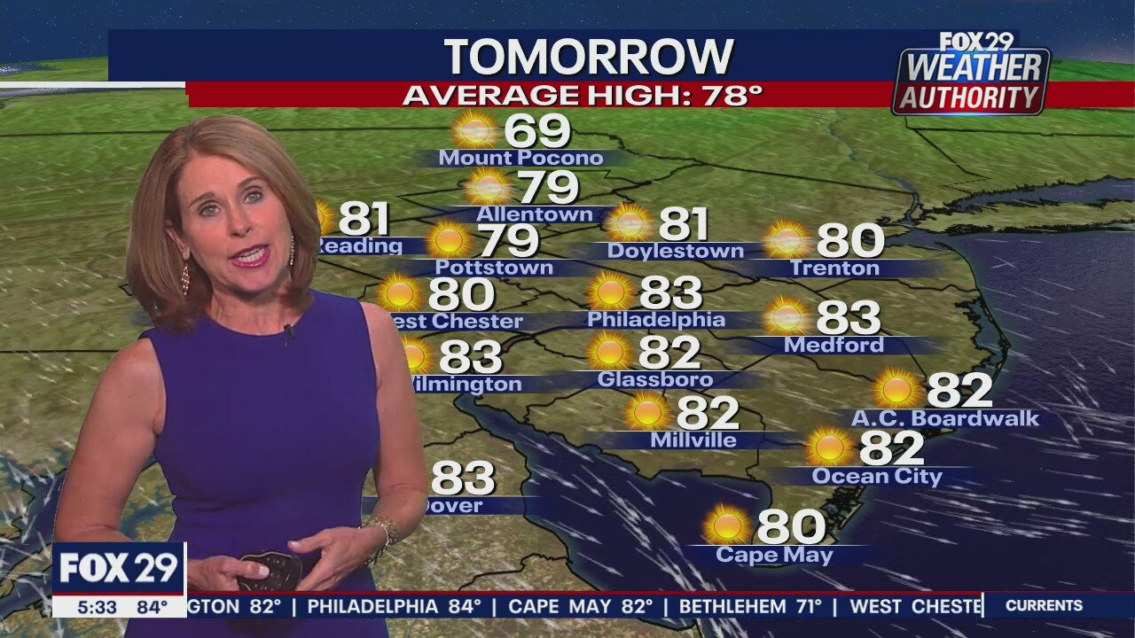 Weather Authority: Monday, 5 p.m. update