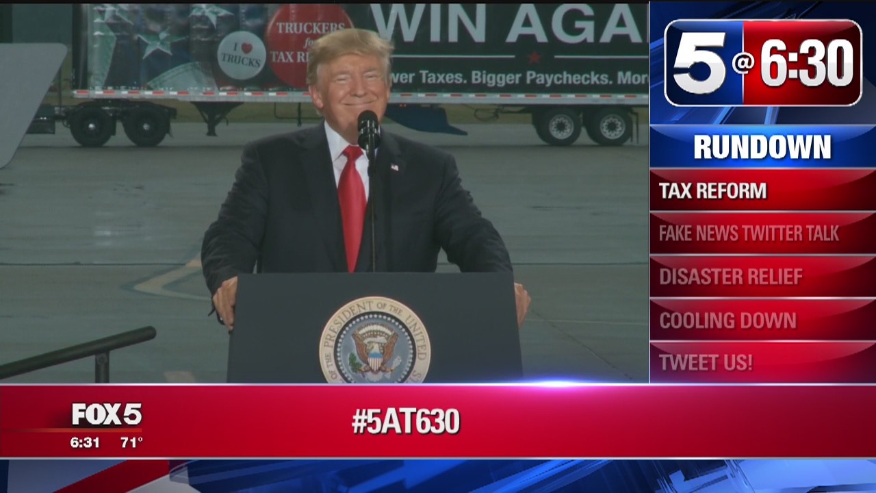 Trump turns attention back to tax overhaul