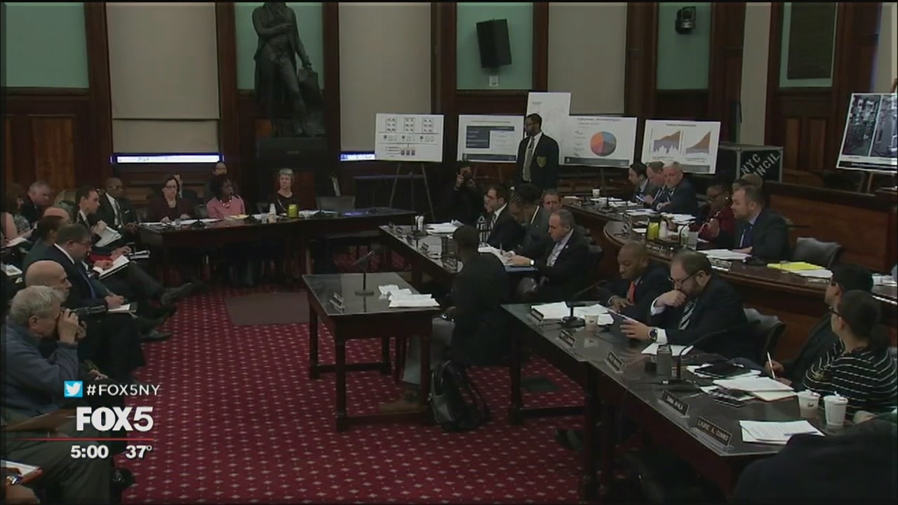 NYCHA hearing at City Hall