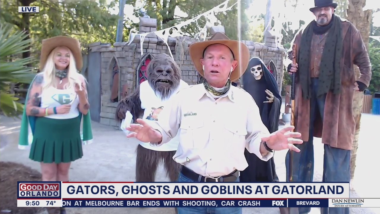 Gators, ghosts, and goblins at Gatorland