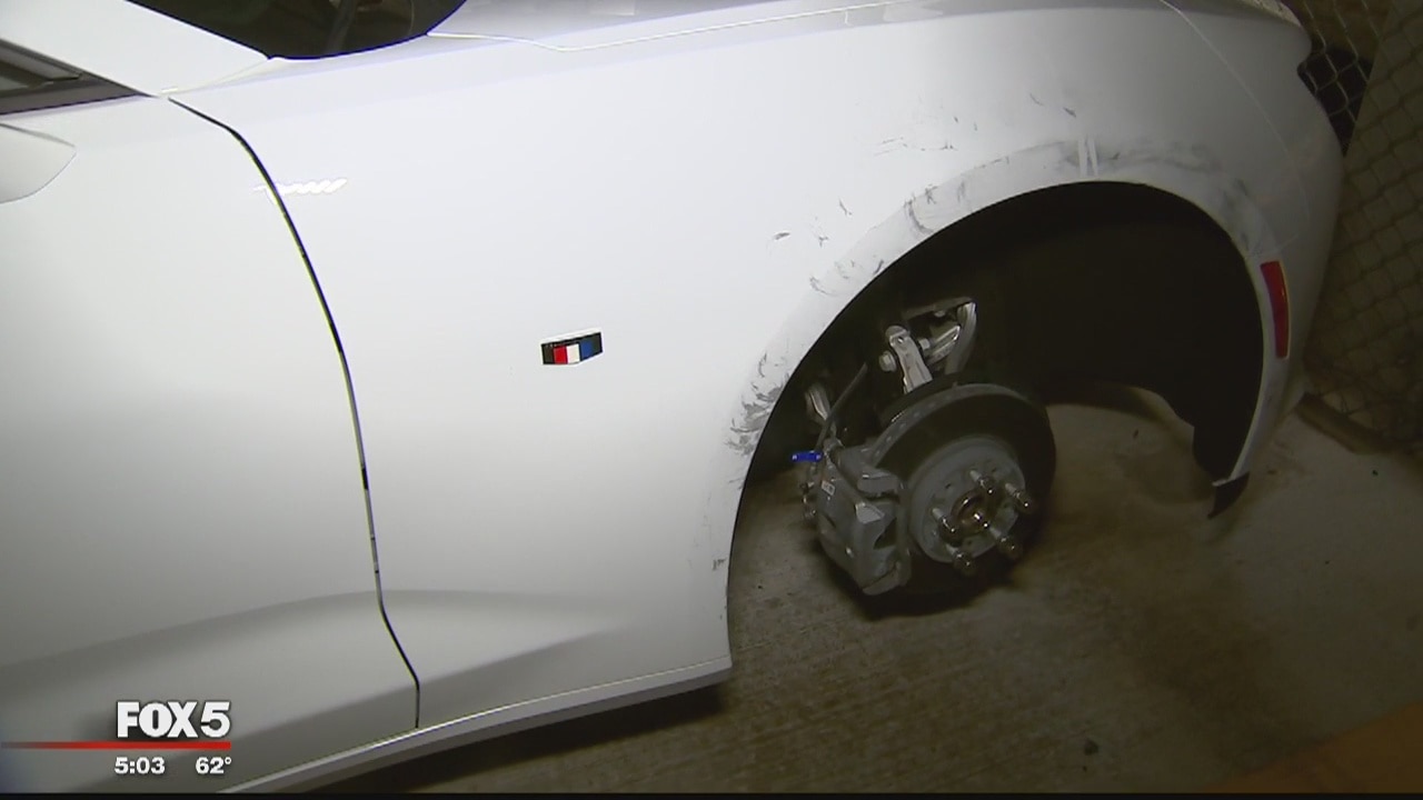 Fairfax County thieves targeting wheels, leaving cars on blocks