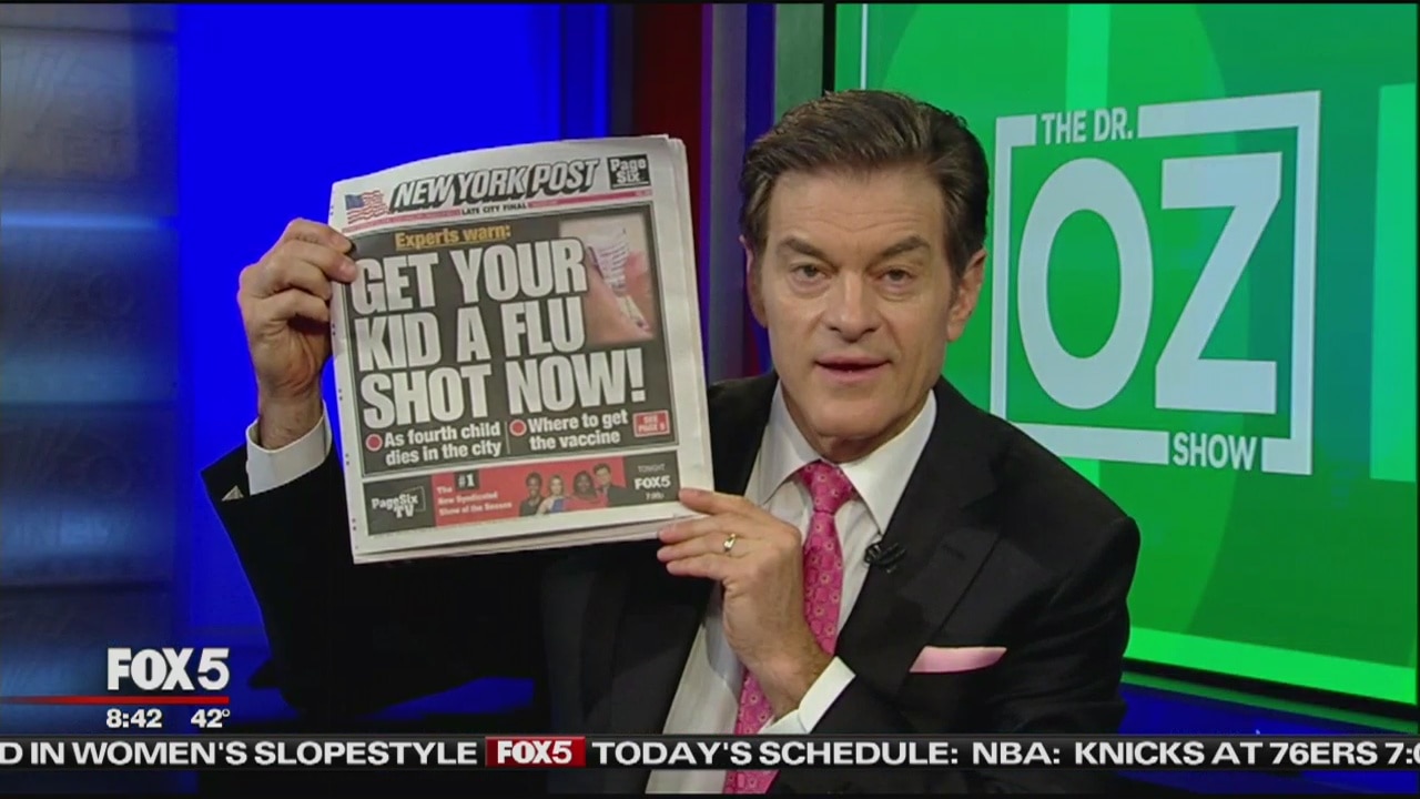 Dr. Oz talks about the flu