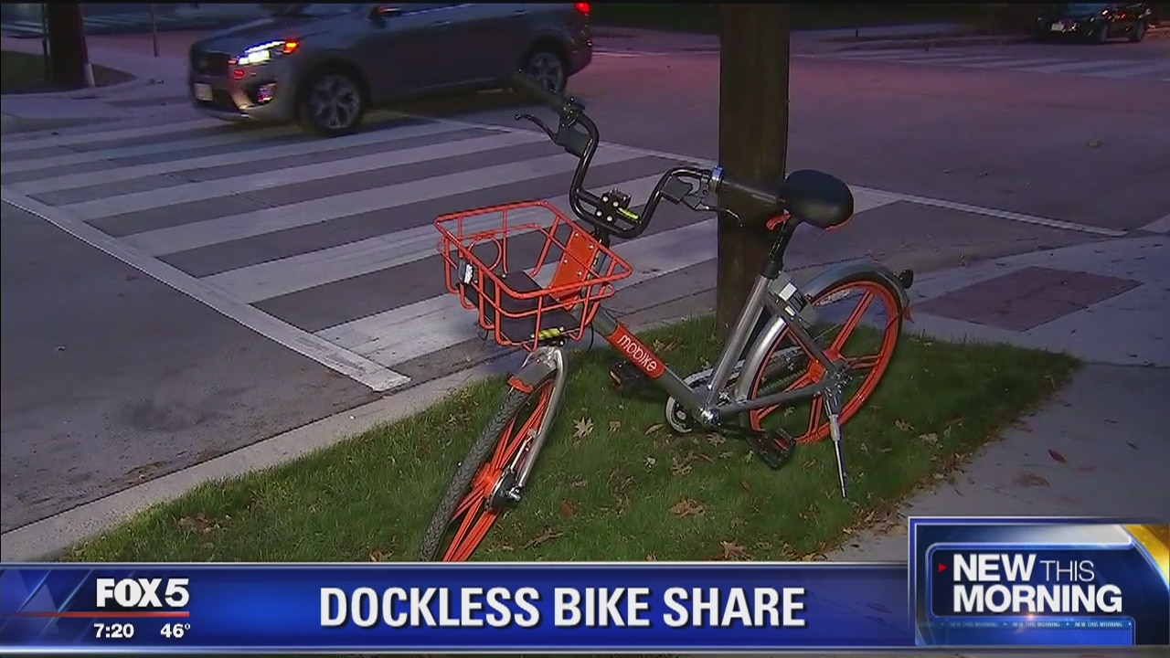 Dockless bike programs hit DC streets
