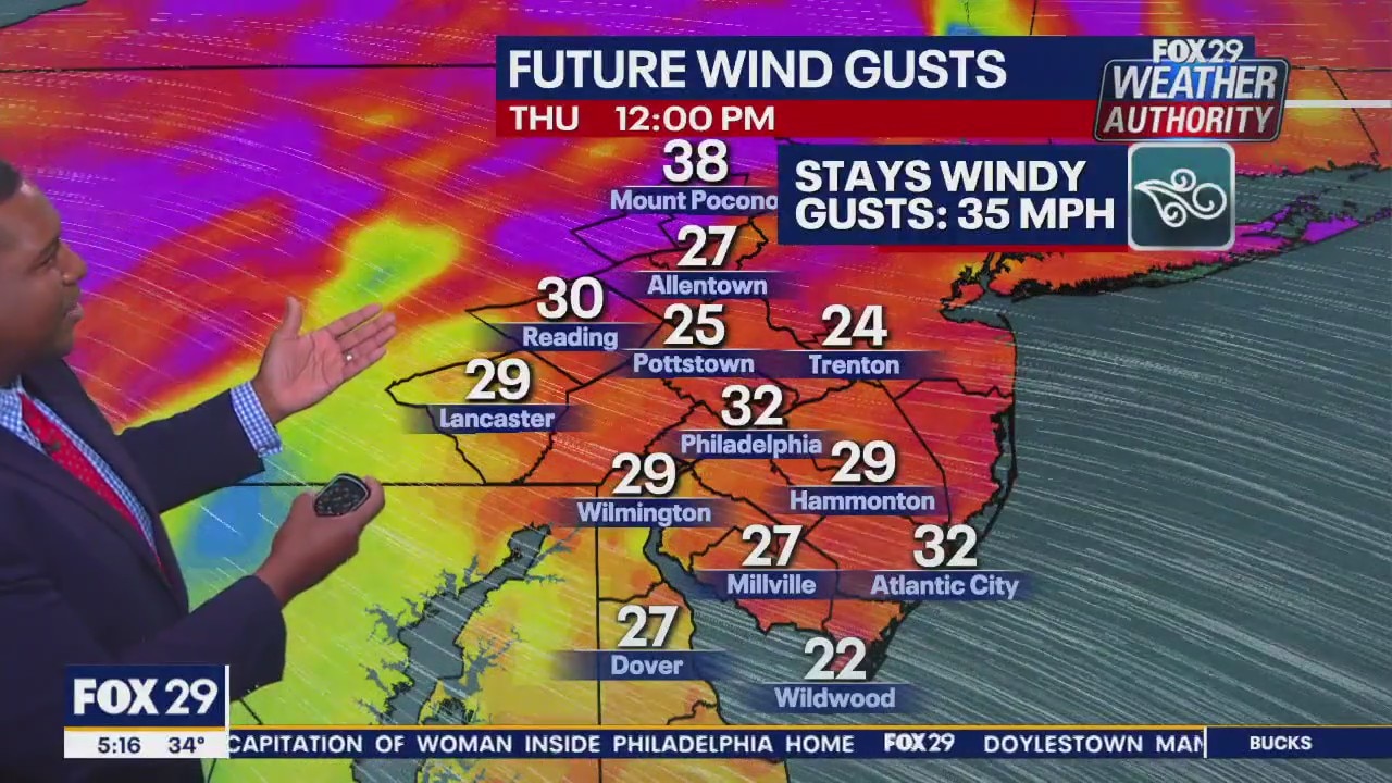 Weather Authority: Thursday, 5 a.m. forecast