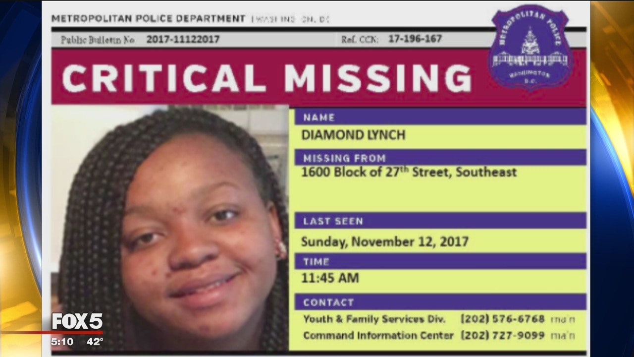 16-year-old girl last seen in Southeast DC