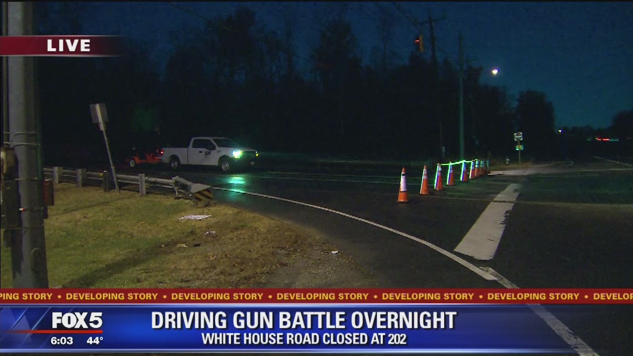 2 hospitalized after driving gun battle in Upper Marlboro