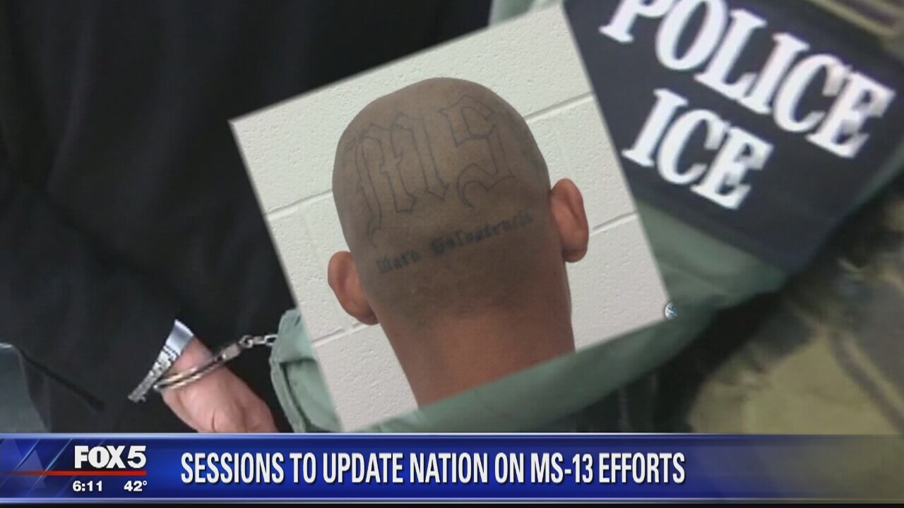 Sessions to detail efforts to combat notorious MS-13 street gang