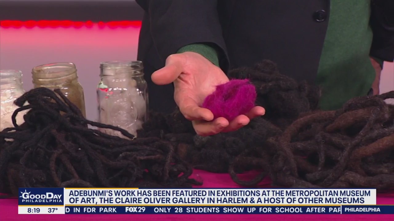 Women's History Month: Artist creates sculptures using human hair
