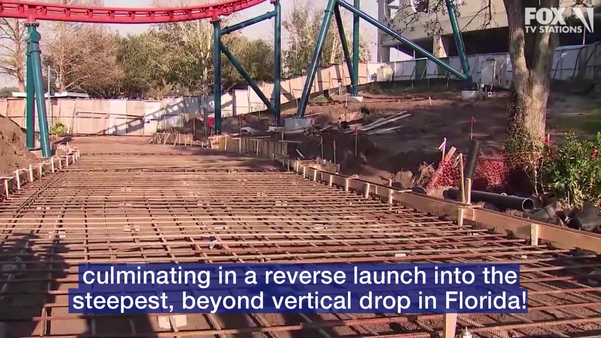 SeaWorld Orlando announces when new coaster, 'Ice Breaker' will open