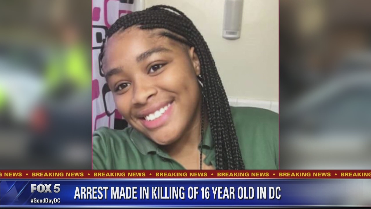 Arrest made in shooting death of 16-year-old girl in the District