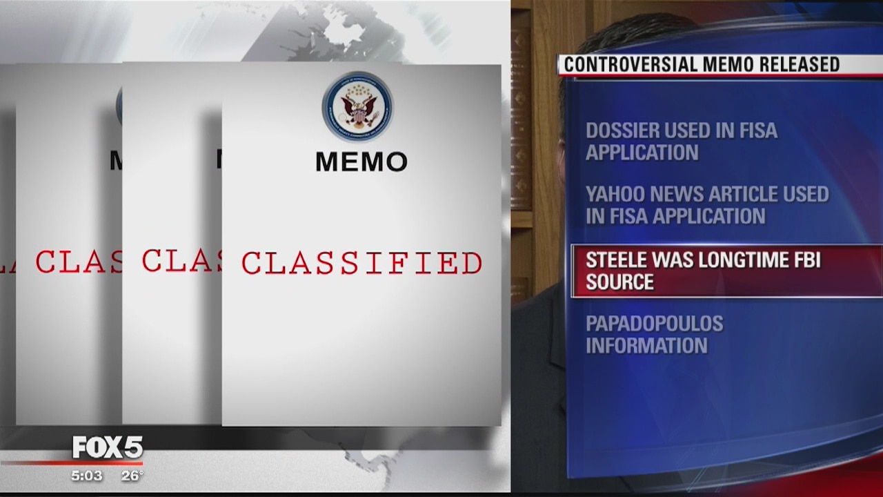 FBI memo released after Trump declassifies it