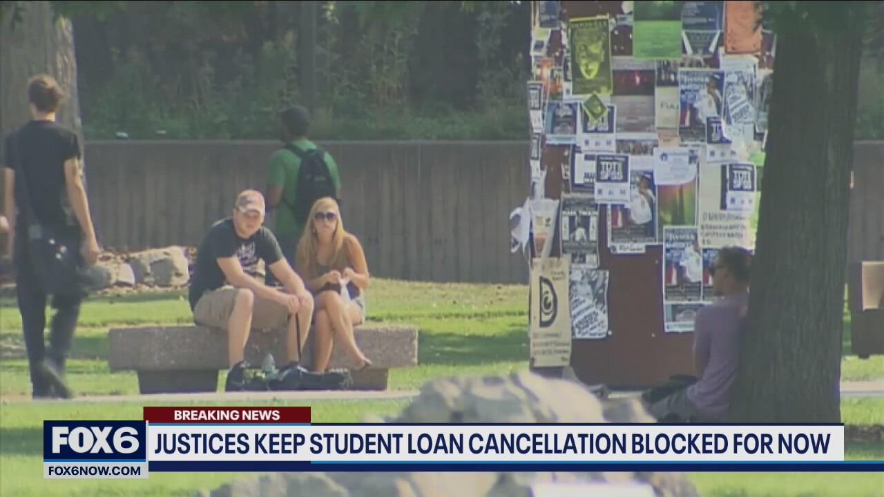 The Supreme Court blocks student loan cancellation for now