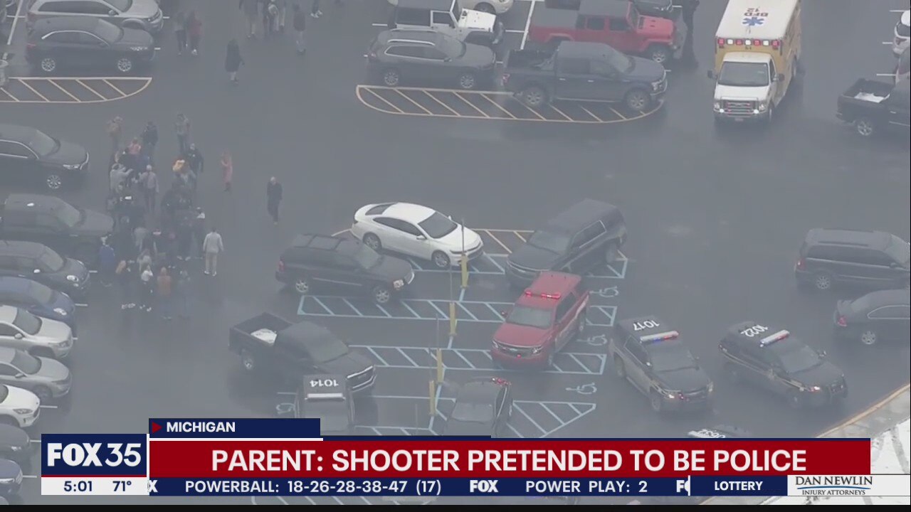 Student's parent says Oxford school shooter knocked on class doors impersonating sheriffs; 3 dead, 6 wounded