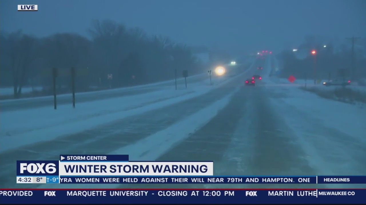 Snowplow ride-along in Waukesha County