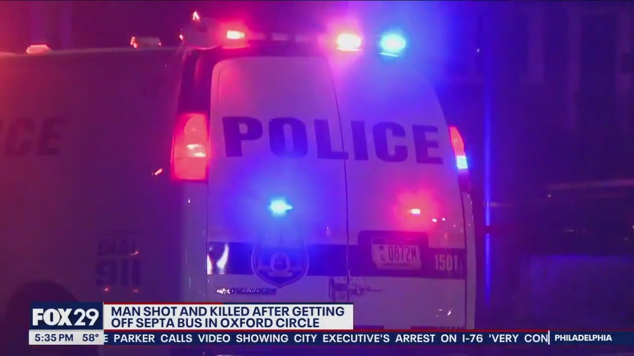 Mystery motive investigated after man shot & killed getting off SEPTA bus in Oxford Circle