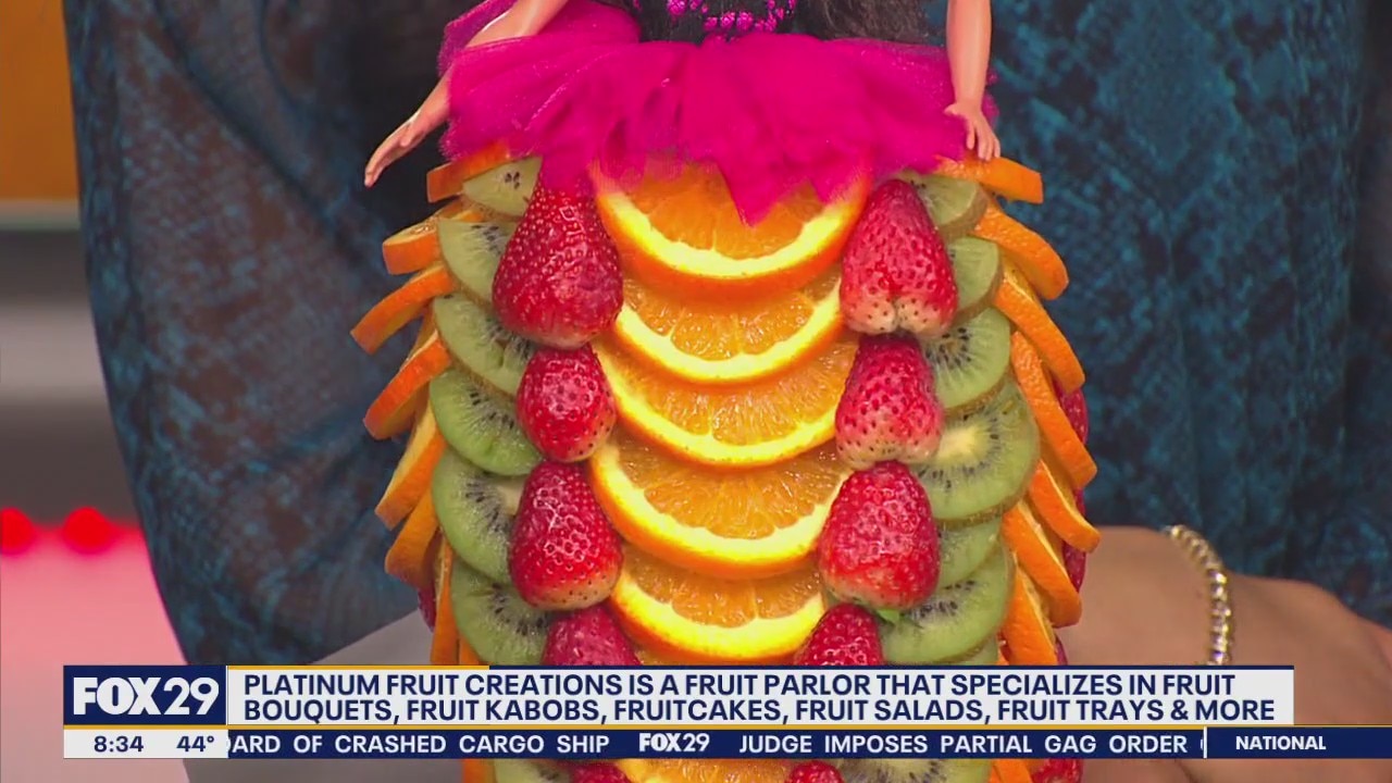 Local business crafts amazing fruit arrangements