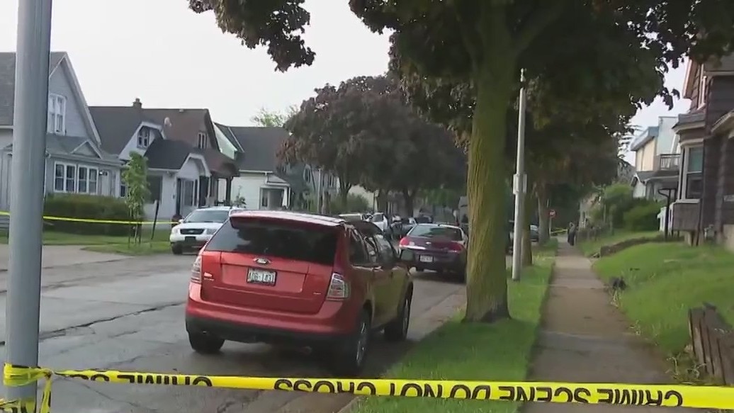 Large West Allis police presence; 69th and National
