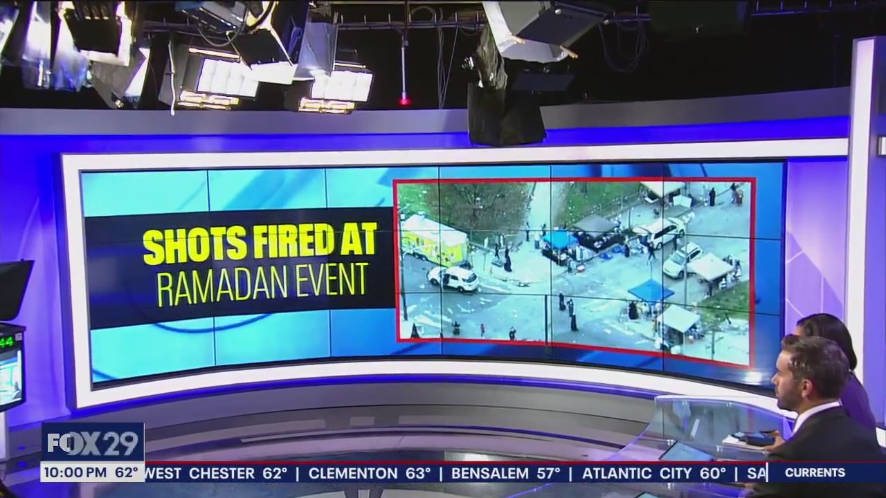 3 injured and 5 arrested at end of Ramadan event in West Philly