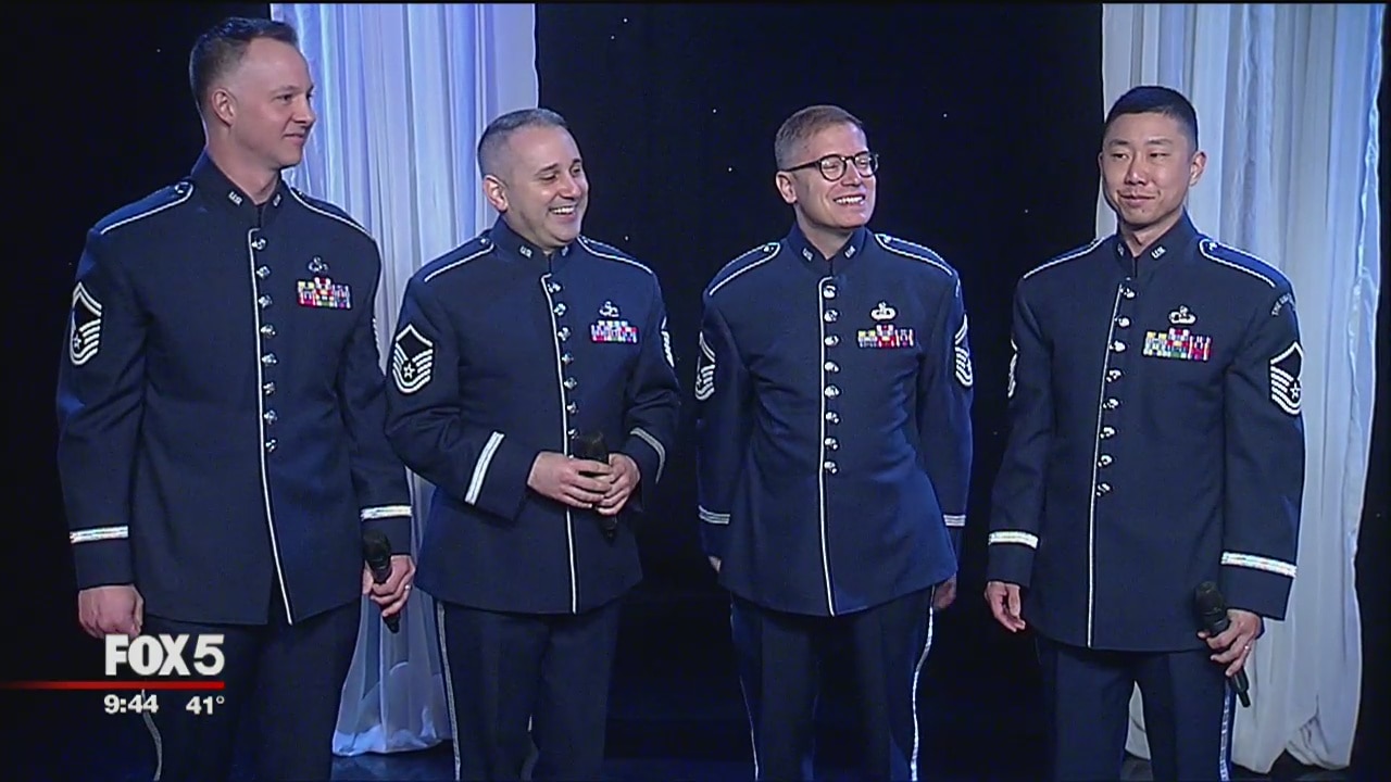Air Force barbershop quartet