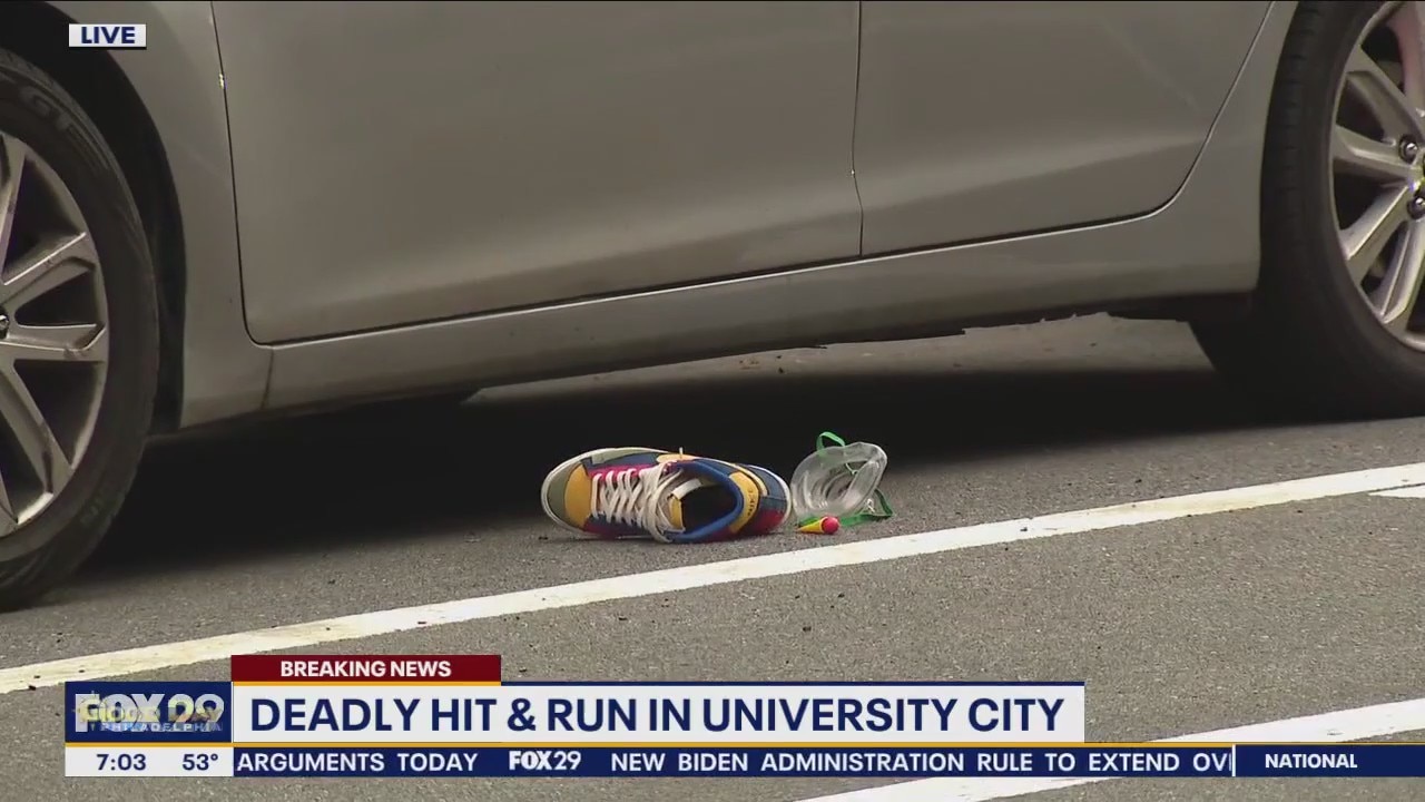 Man killed by hit-and-run driver in University City: police | FOX 29 ...
