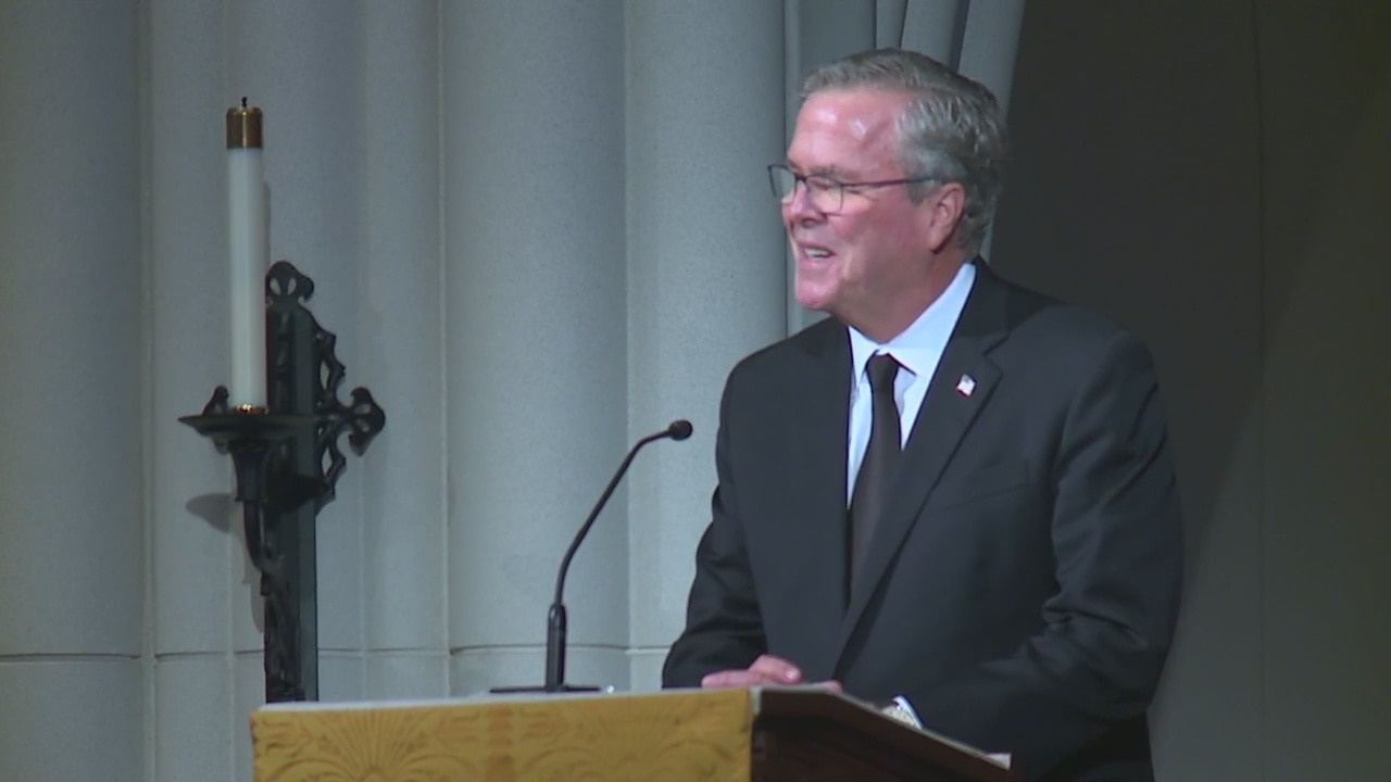 Lessons from Barbara Bush: Jeb Bush's eulogy
