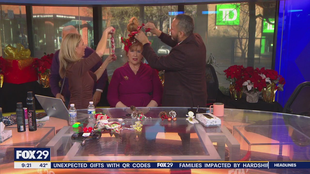 Good Day tries 'Who Hair' social media holiday trend