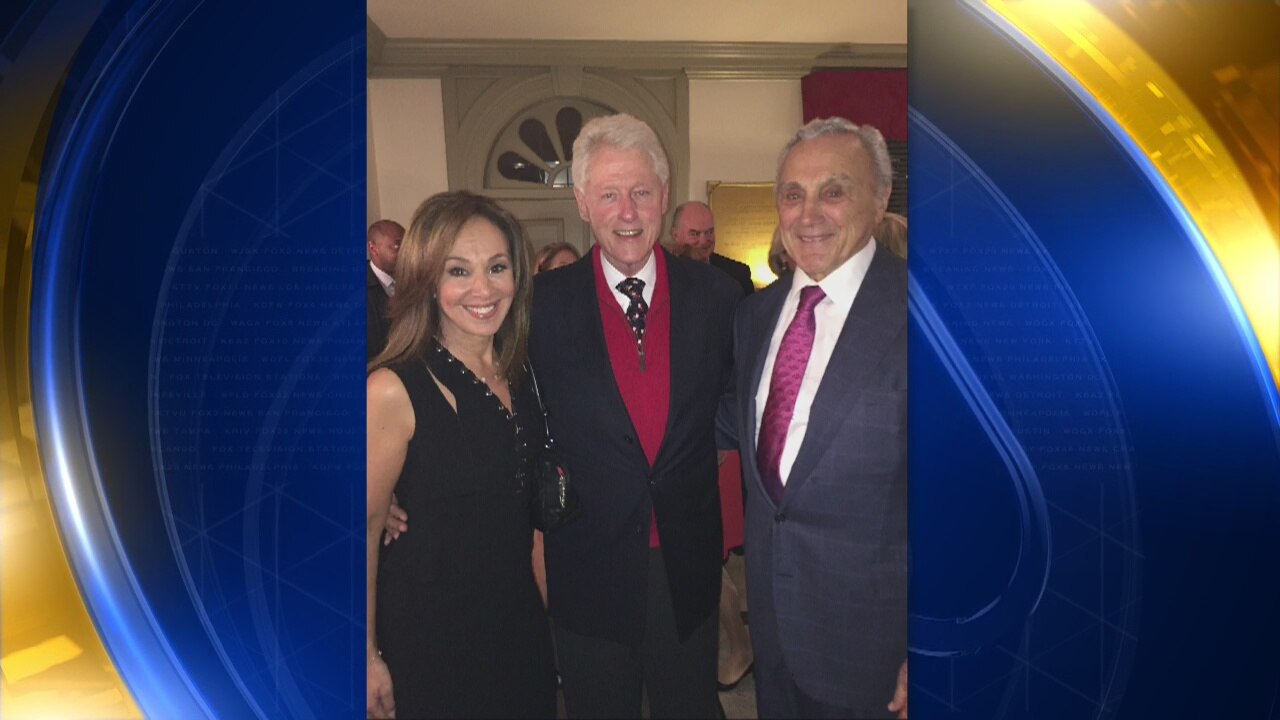 Rosanna Scotto Meets Former Pres. Bill Clinton